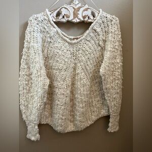 NWOT Free People In A Swirl Pullover